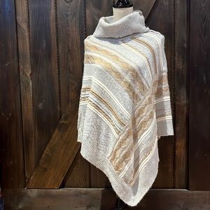 White House Black Market poncho